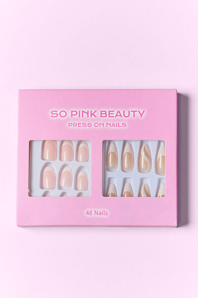 SO PINK BEAUTY Press On Nails 2 Packs