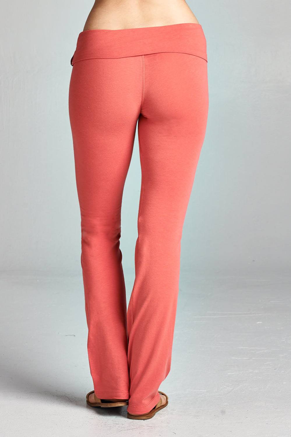 Banded Waist Yoga Pants- Multiple Colors