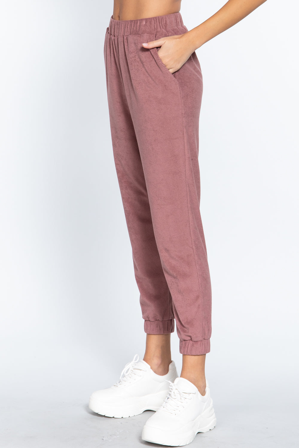 Terry Towelling Long Jogger Pants