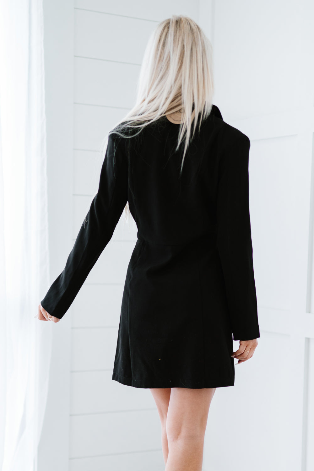 Trend Notes Ready to Roll Cutout Blazer Dress